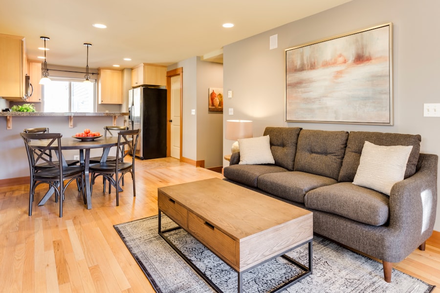Photo furniture wood condo