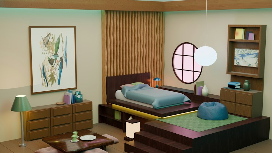 Japandi home decor